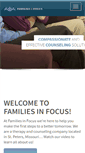 Mobile Screenshot of familiesinfocus.com